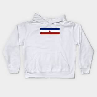 Yugoslavia Flag Kids Hoodie